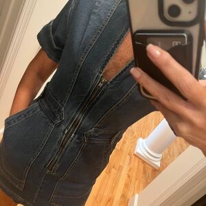 Free People Jean Mini Dress.